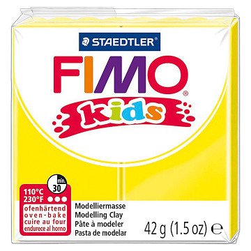 Fimo Kids Modelliermasse Gelb, 42gr