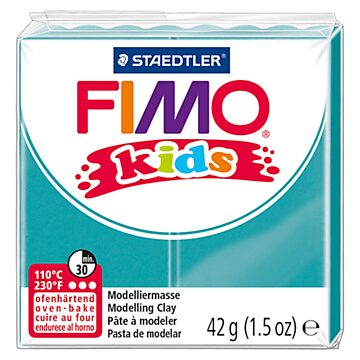 FIMO Kids Boetseerklei Turquoise, 42gr