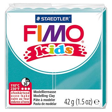 Fimo Kids Modelliermasse Türkis, 42gr