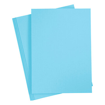 Colored Cardboard Sky Blue A4, 20 sheets