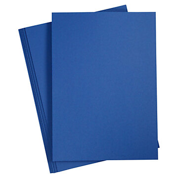 Colored Cardboard Midnight Blue A4, 20 sheets