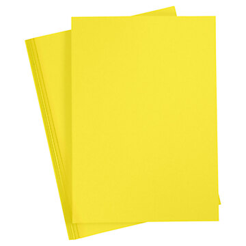 Colored Cardboard Sun Yellow A4, 20 sheets