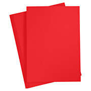 Colored Cardboard Christmas Red A4, 20 sheets