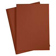 Colored Cardboard dark brown A4, 20 Sheets