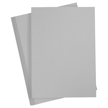 Colored Cardboard Steel Gray A4, 20 sheets