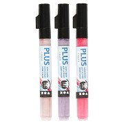 Plus Color Paint Markers - Fuchsia, Altrosa, Dunkellila