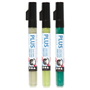 Plus Color Paint Pens - Green,Eucalyptus,Leaf Green