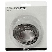 Egg Cookie Cutters, 5 pcs.