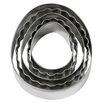 Cookie cutters Egg, 5 pcs.