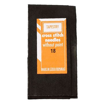 Embroidery needles with blunt point, 5cm, 25 pcs.