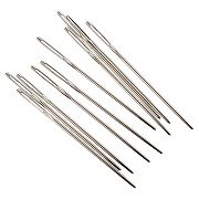 Blunt tip embroidery needles, 5cm, 25pcs.