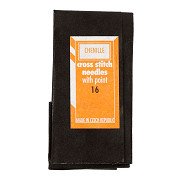 Embroidery needles with sharp point, 5.4cm, 25 pcs.