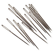 Embroidery needles with sharp point, 5.4cm, 25pcs.