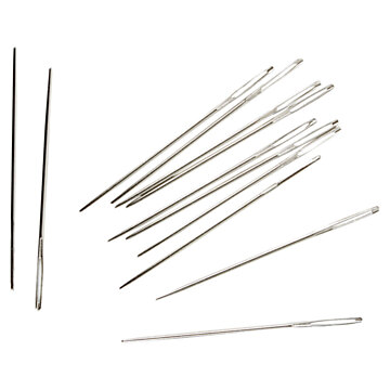 Embroidery needles with blunt point, 4.2 cm, 25 pcs.