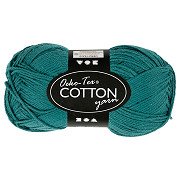 Cotton thread, Petrol, 50gr, 170m