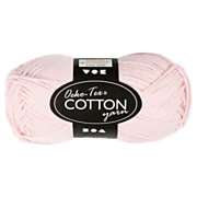 Cotton yarn, Dusty Rose, 50gr, 170m