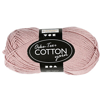 Cotton yarn, Lavender, 50gr, 170m