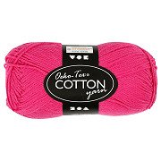 Baumwollgarn, Rosa, 50gr, 170m