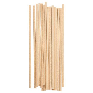 Runde Bastelstäbe Holz, 20 Stk.