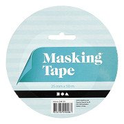 Masking tape 25mm, 50mtr.