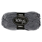 Acrylic yarn, Gray, 50gr, 80m