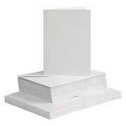 Cards and Envelopes White, 50 pcs.