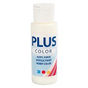 Plus Color Acrylfarbe gebrochenes Weiß, 60 ml