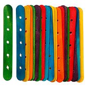 Construction sticks, various colours, 20 pcs.