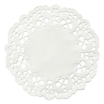 Cake Napkins - Round Rosettes, 30 pieces