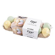 Plastic Eggs Pastel, 12 pcs.