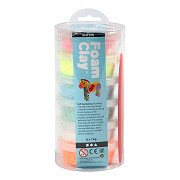 Foam Clay Pastel Colors Glitter, 6x14gr.