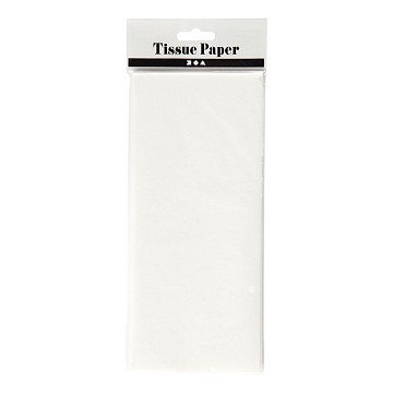 Tissue paper White 10 Sheets 14 gr, 50x70cm
