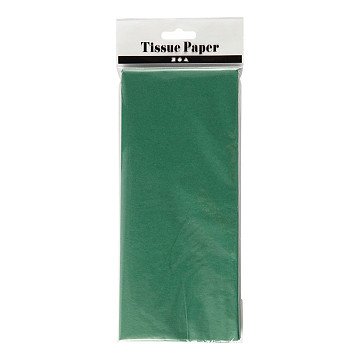 Tissue paper Green 10 Sheets 14 gr, 50x70cm