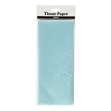 Seidenpapier Hellblau 10 Blatt 14 gr, 50x70cm