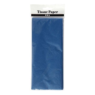 Tissuepapier Blauw 10 Vellen 14 gr, 50x70cm