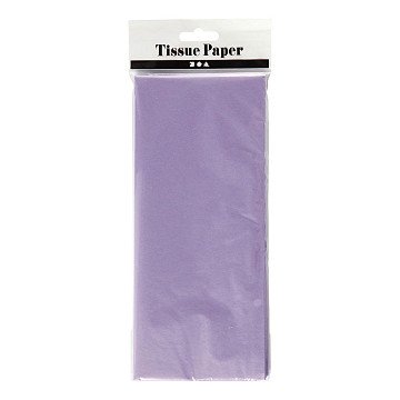 Seidenpapier Hellviolett 10 Blatt 14 gr, 50x70cm