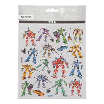 Zelfklevende Stickers Transformers, 1 Vel