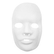 Plastic Mask White, 24x25.5cm
