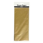 Seidenpapier Gold 6 Blatt 14 gr, 50x70cm