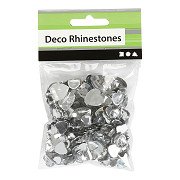 Strasssteine ​​Silber Verschiedene, 252St.