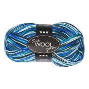 Sock yarn Blaw/Turquoise, 200m