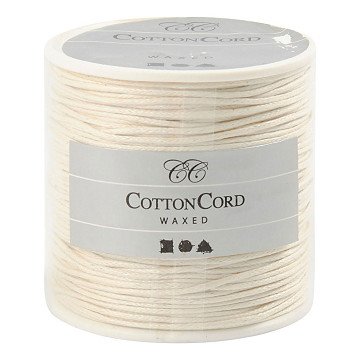 Cotton cord Off-white Thickness 1 mm, 40m