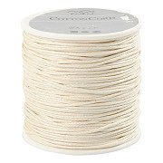 Cotton cord Off-white Thickness 1 mm, 40m
