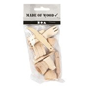 Wooden Kitchen Utensils Miscellaneous, 10 pcs.