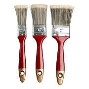 Varnish Brushes Flat, 3 pcs.