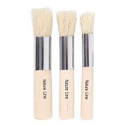 Tamponing brushes, 3 pcs.