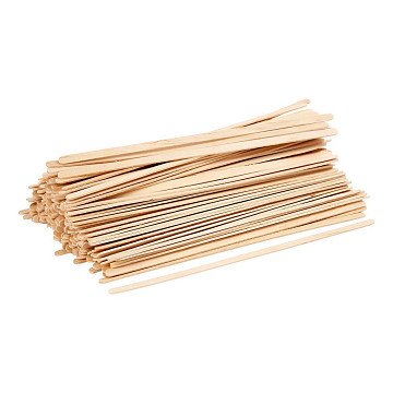 Wooden Popsicle Sticks Natural, 200 pcs.
