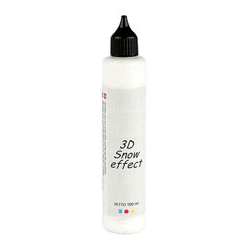 3D Schneepaste Verschiedene, 100ml