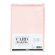 Cards and Envelopes Pastel Colors, 50 Sets