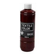 Textile Color Paint - Brown, 500ml